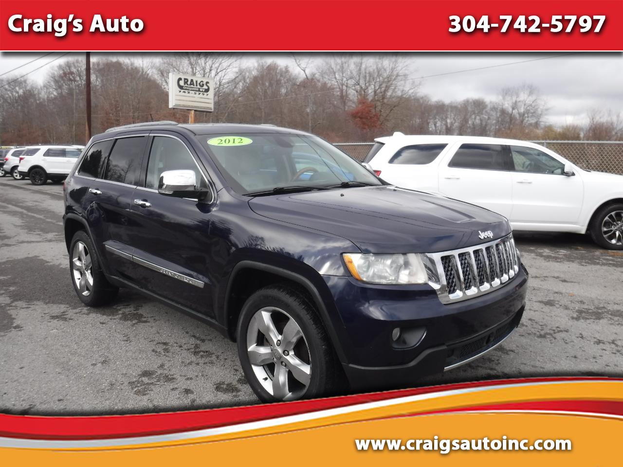 2012 Jeep Grand Cherokee 4WD 4dr Overland