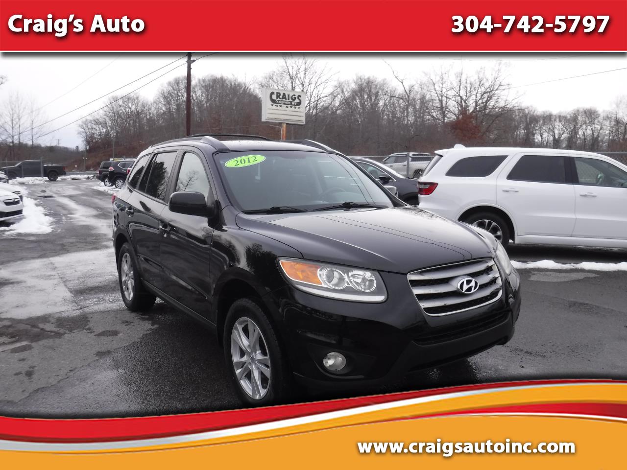 2012 Hyundai Santa Fe AWD 4dr V6 SE