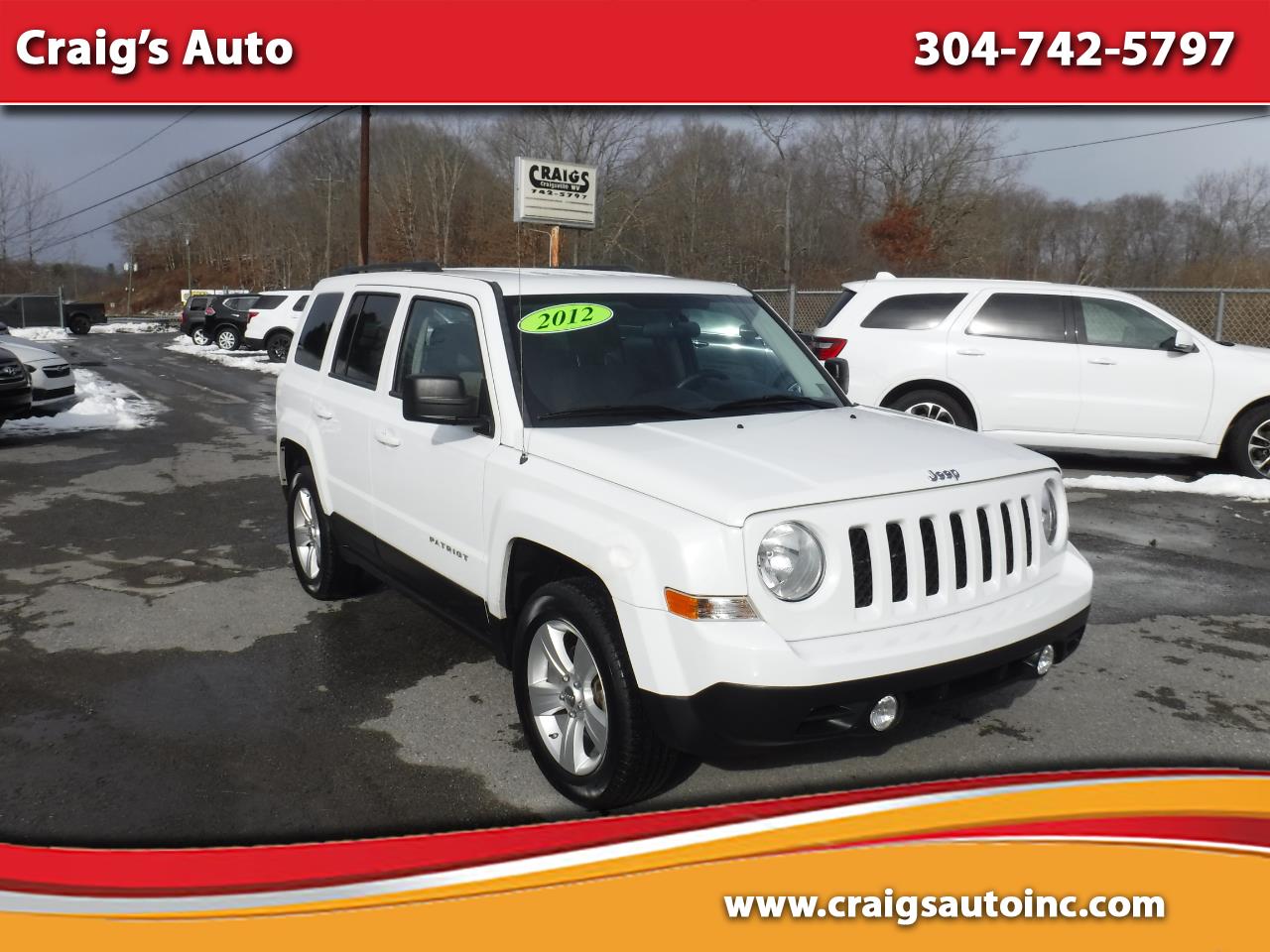 2012 Jeep Patriot 4WD 4dr Sport