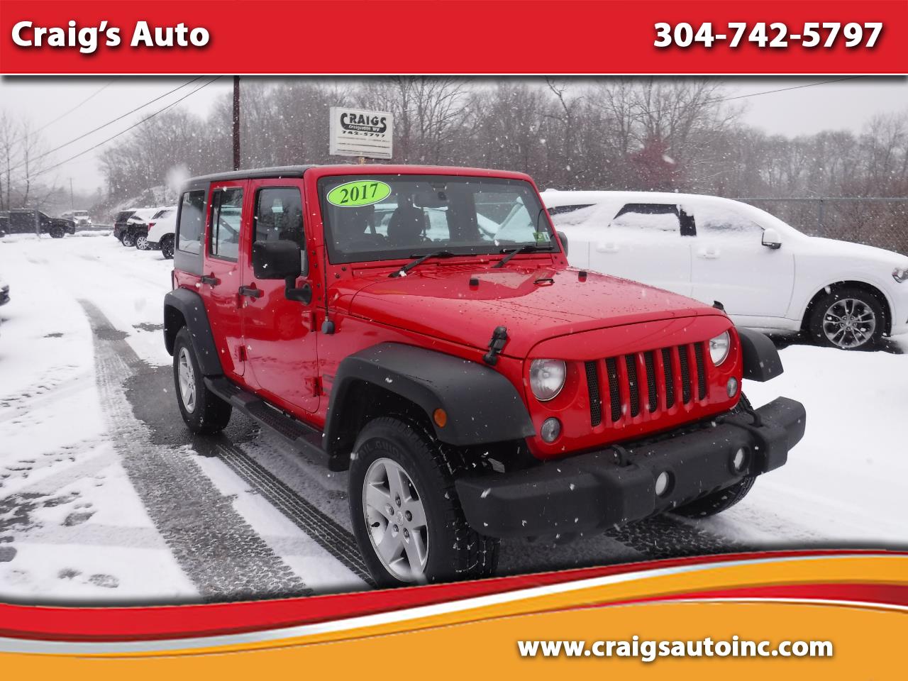 2017 Jeep Wrangler Unlimited Sport RHD 4x4