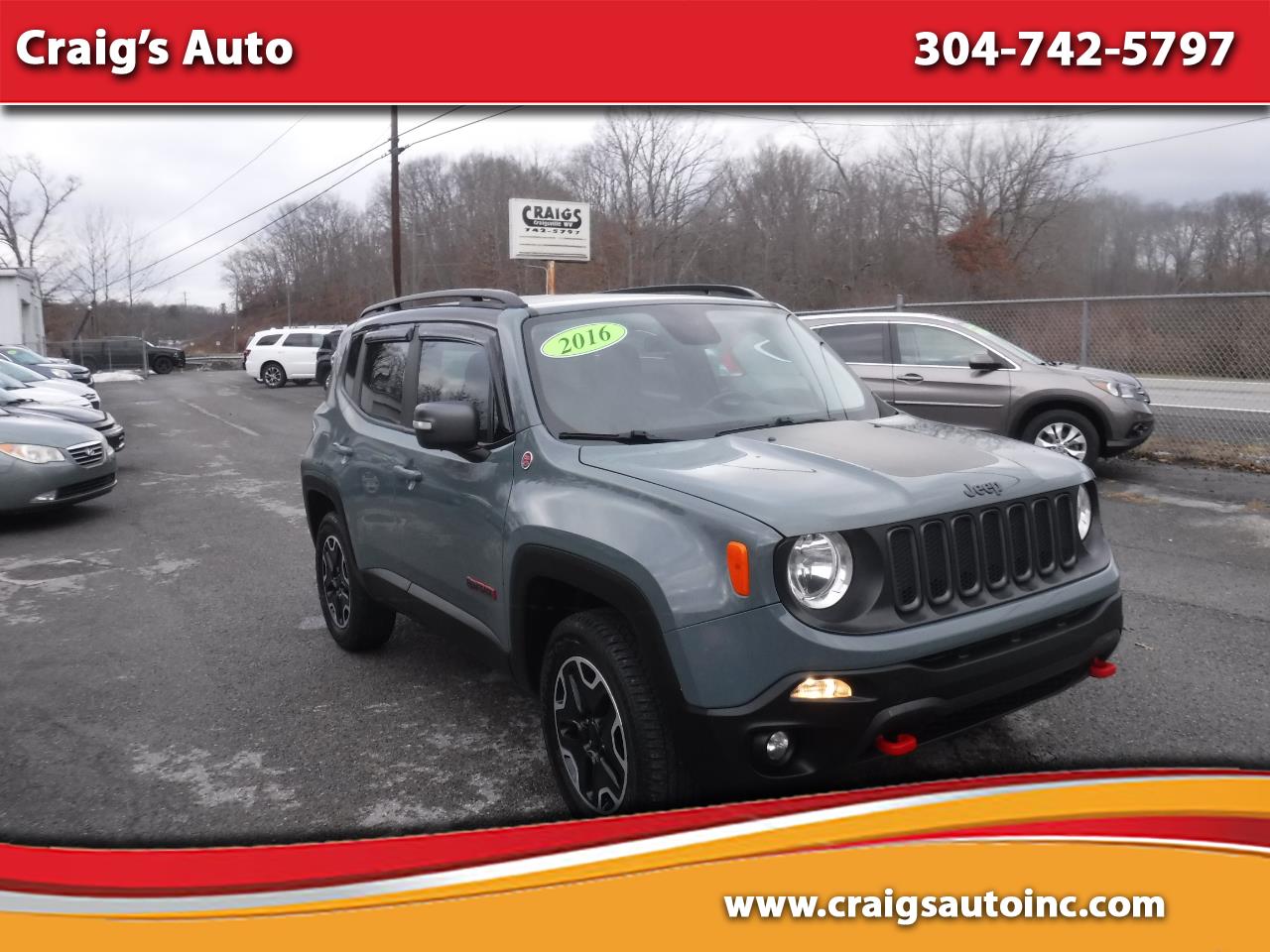 Jeep Renegade 4WD 4dr Trailhawk 2016