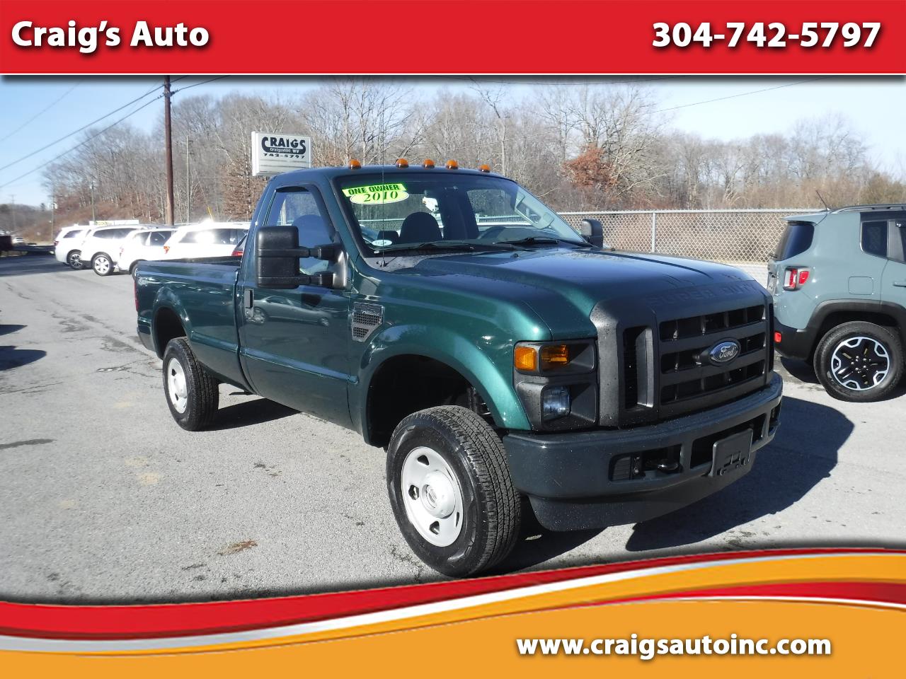 Ford Super Duty F-250 SRW 4WD Reg Cab 137" XL 2010