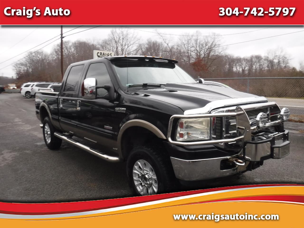 Ford Super Duty F-350 SRW Crew Cab 156" Lariat 4WD 2006