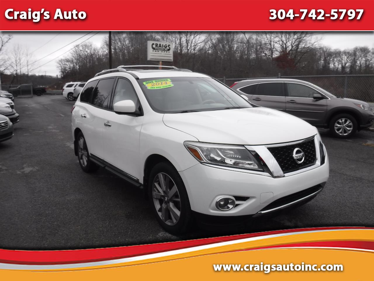 Nissan Pathfinder 4WD 4dr Platinum 2014
