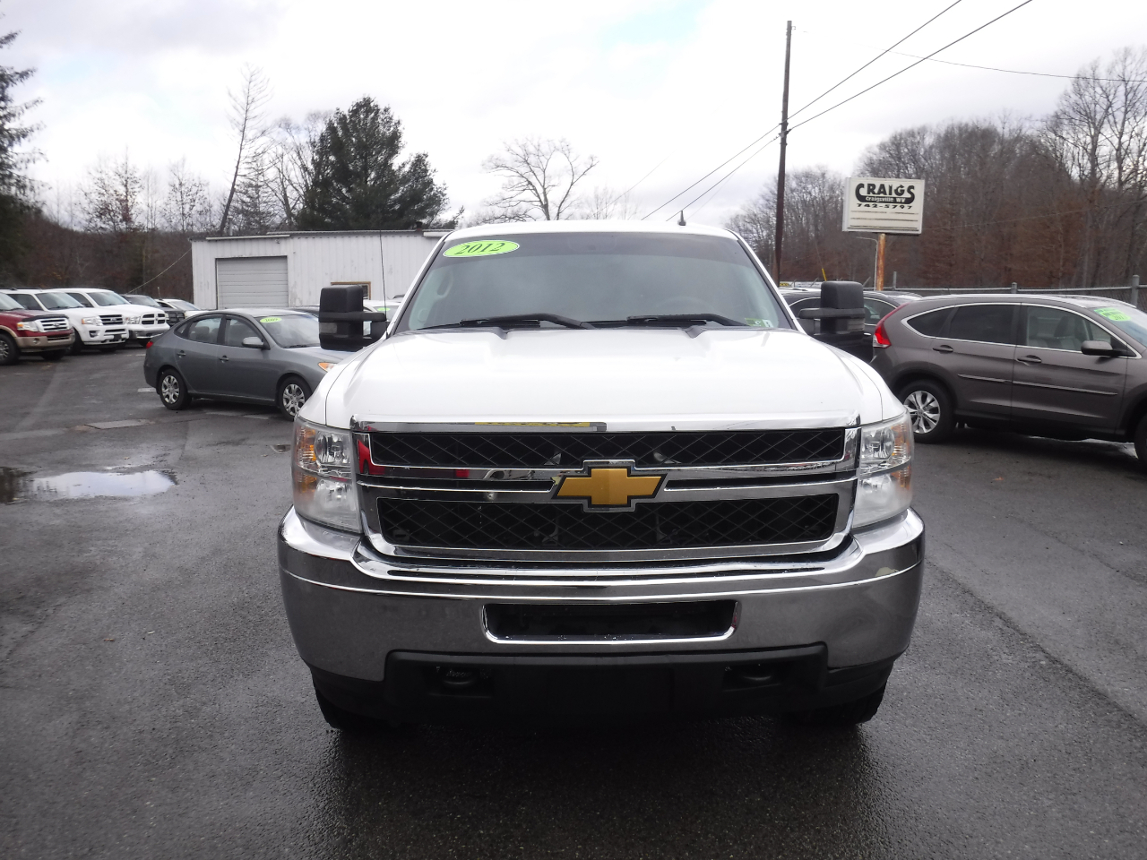 Chevrolet Silverado 2500HD 4WD Crew Cab 153.7" LT 2012
