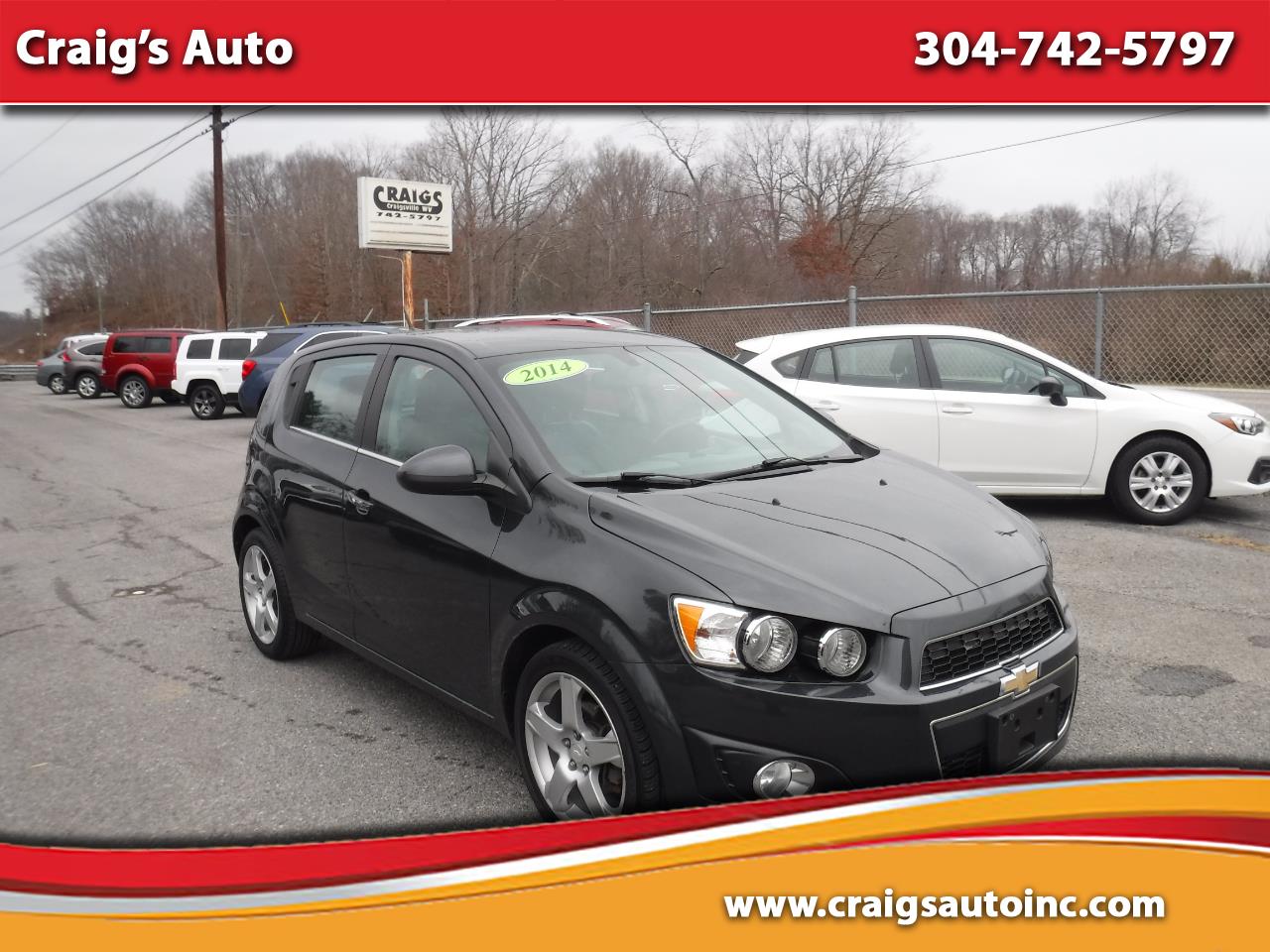 Chevrolet Sonic 5dr HB Auto LTZ 2014