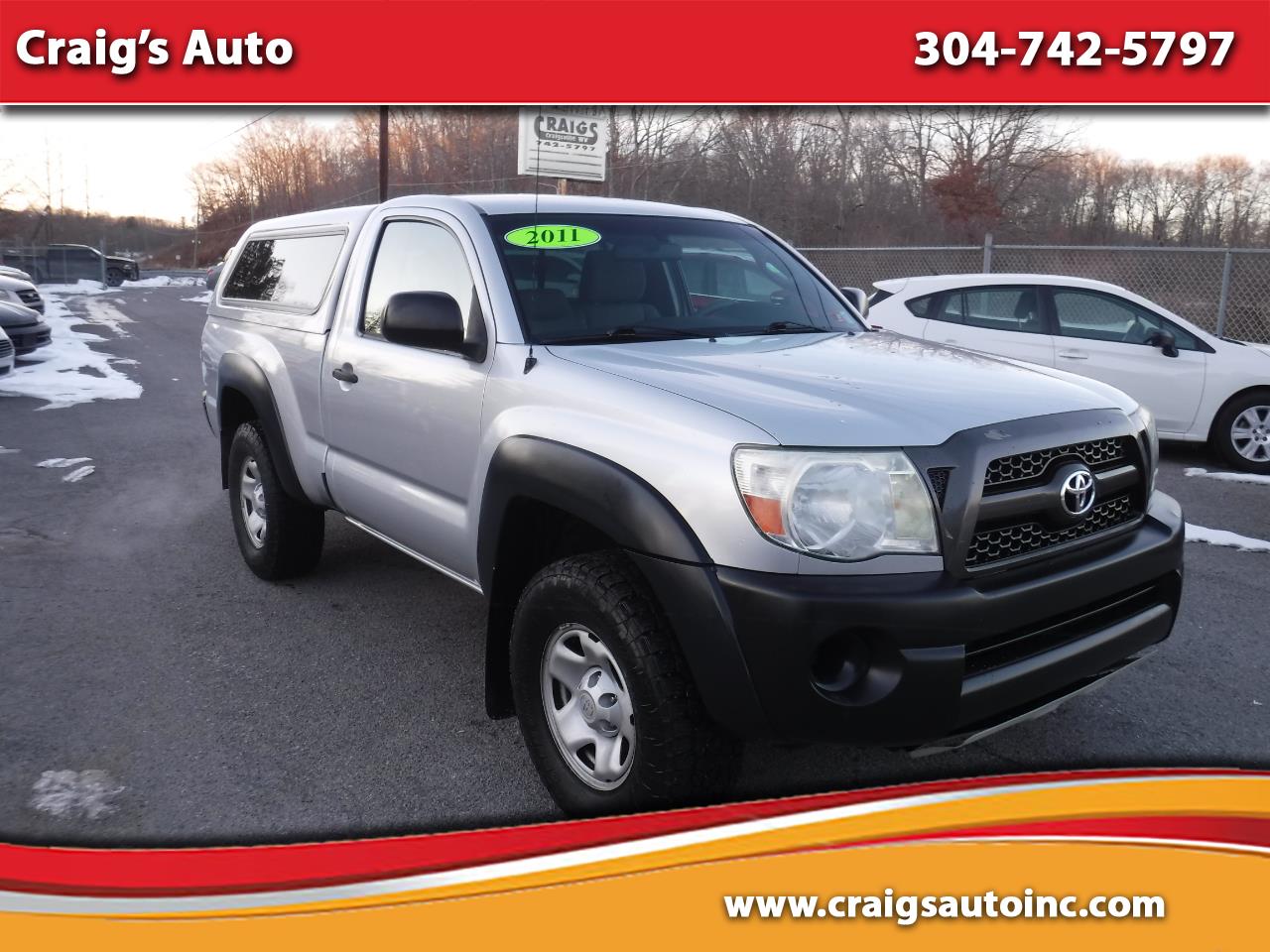 2011 Toyota Tacoma 4WD Reg I4 MT (Natl)
