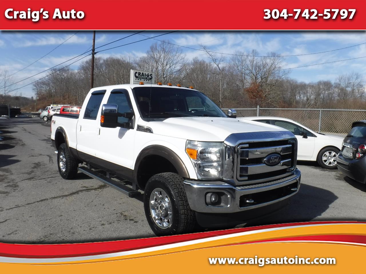 2015 Ford Super Duty F-250 SRW 4WD Crew Cab 156" Lariat