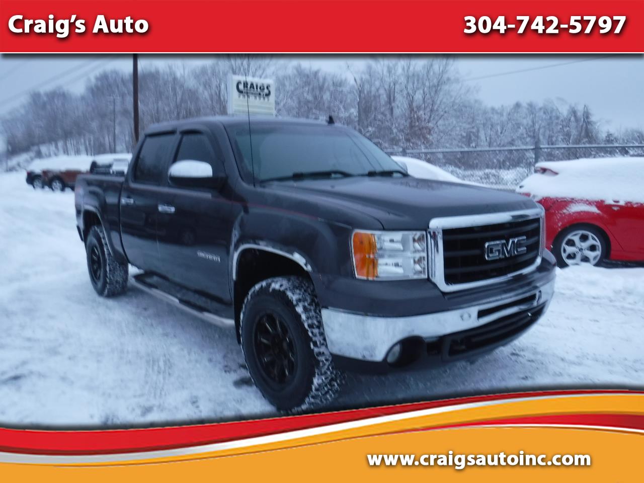 2010 GMC Sierra 1500 4WD Crew Cab 143.5" SLE