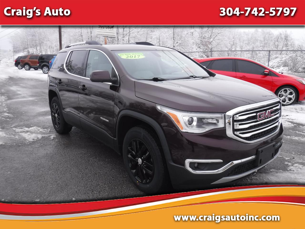 2017 GMC Acadia AWD 4dr SLT w/SLT-1
