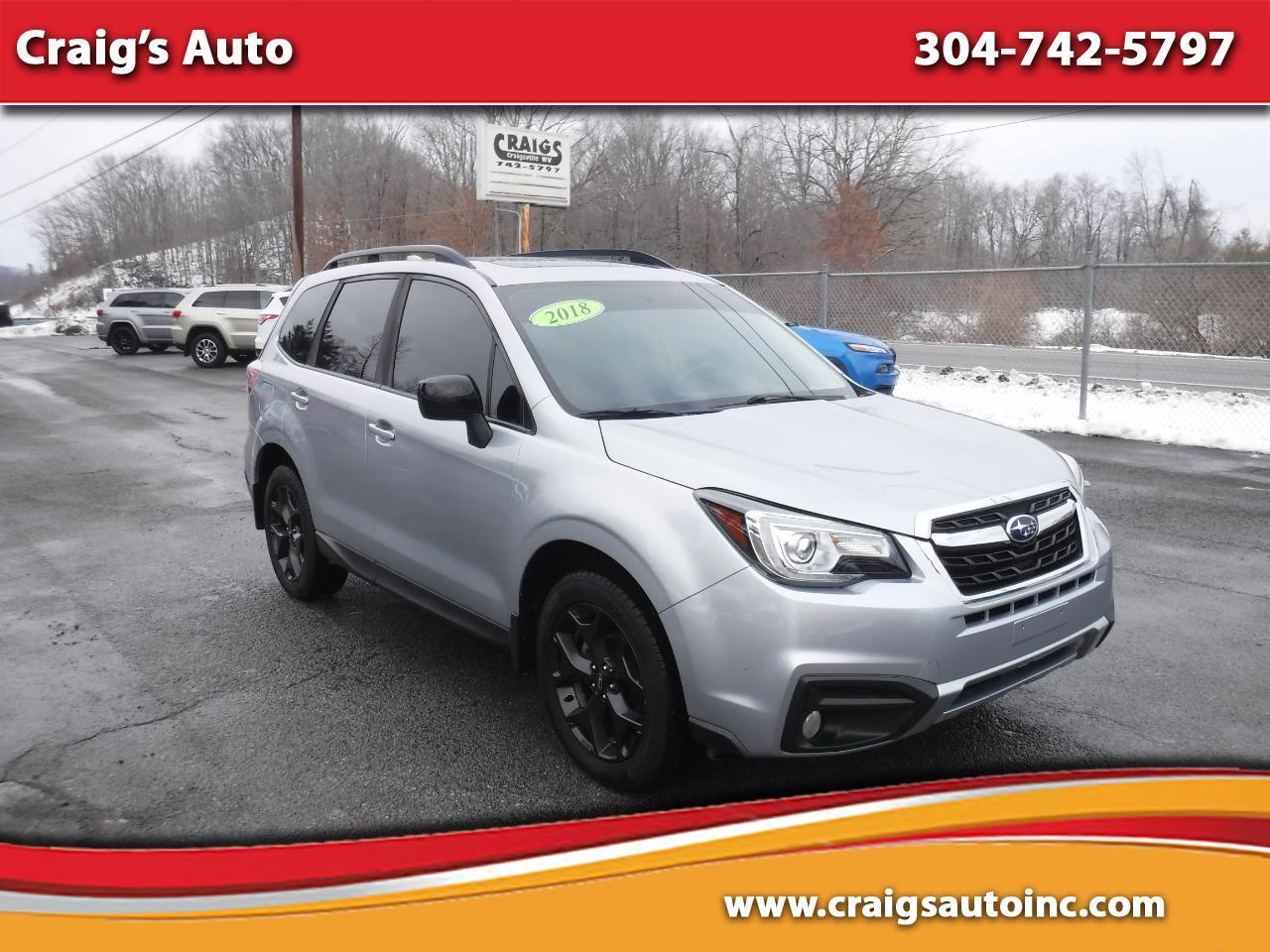 Subaru Forester 2.5i Premium Black Edition CVT *Ltd Avail* 2018