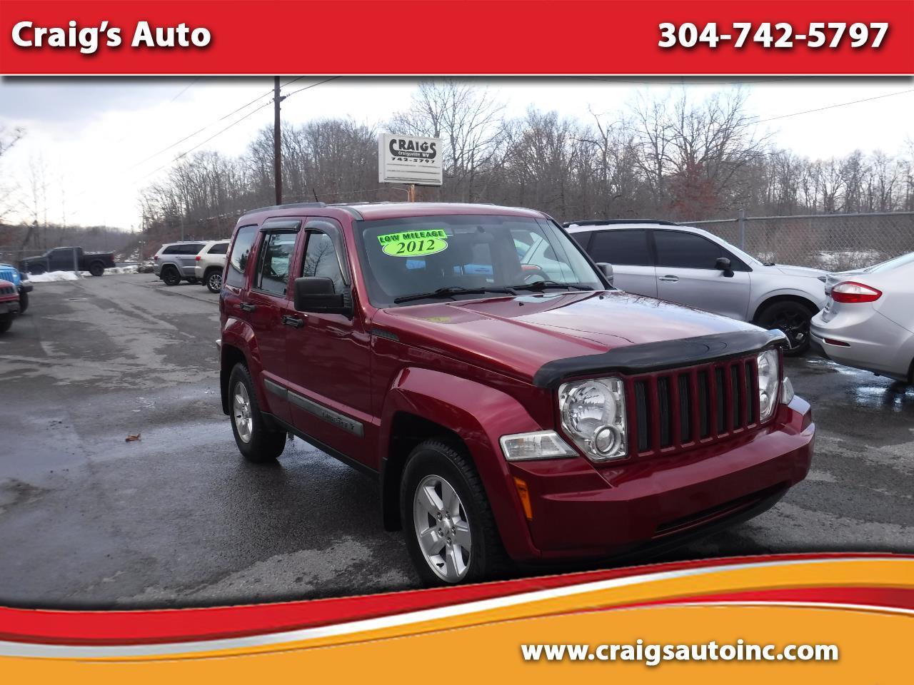 Jeep Liberty 4WD 4dr Sport 2012