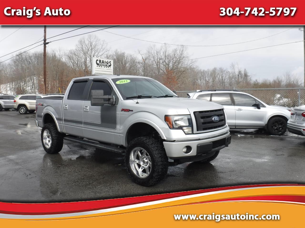 Ford F-150 4WD SuperCrew 145" FX4 2012
