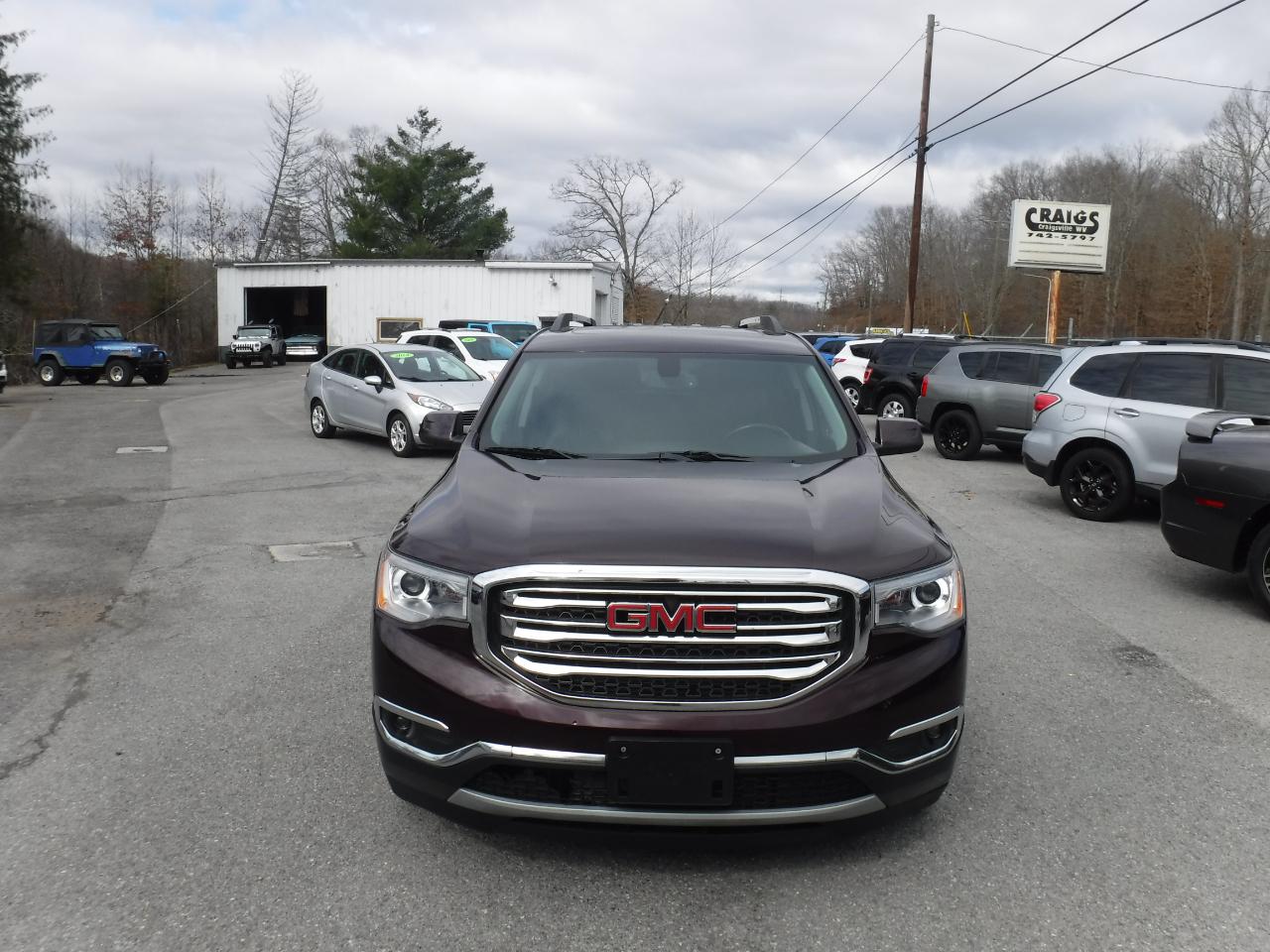 GMC Acadia AWD 4dr SLT w/SLT-1 2018