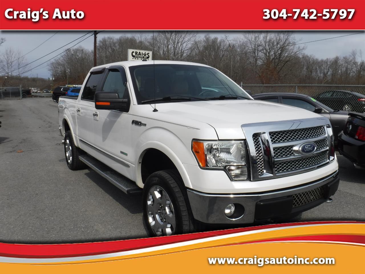 2011 Ford F-150 4WD SuperCrew 145" Lariat