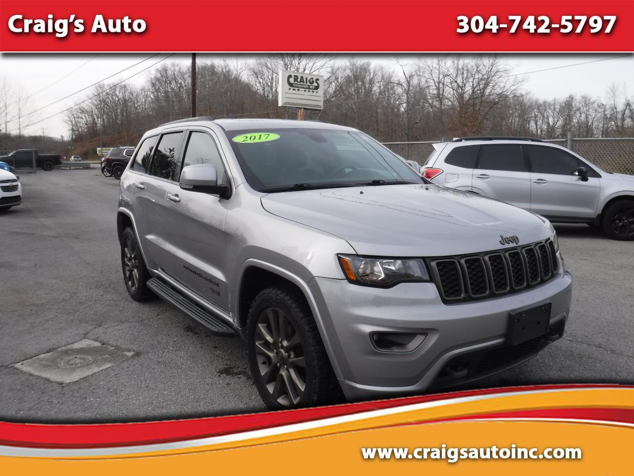 2017 Jeep Grand Cherokee Limited 75th Anniversary Edition 4x4 *Ltd Avail*