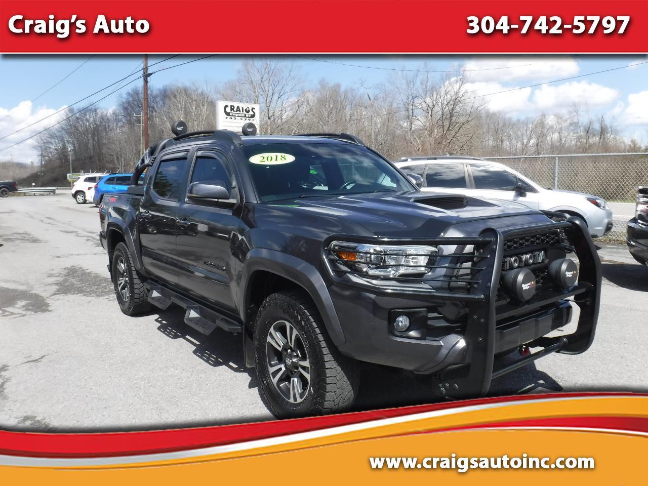 Toyota Tacoma TRD Off Road Double Cab 5' Bed V6 4x4 AT (Natl) 2018