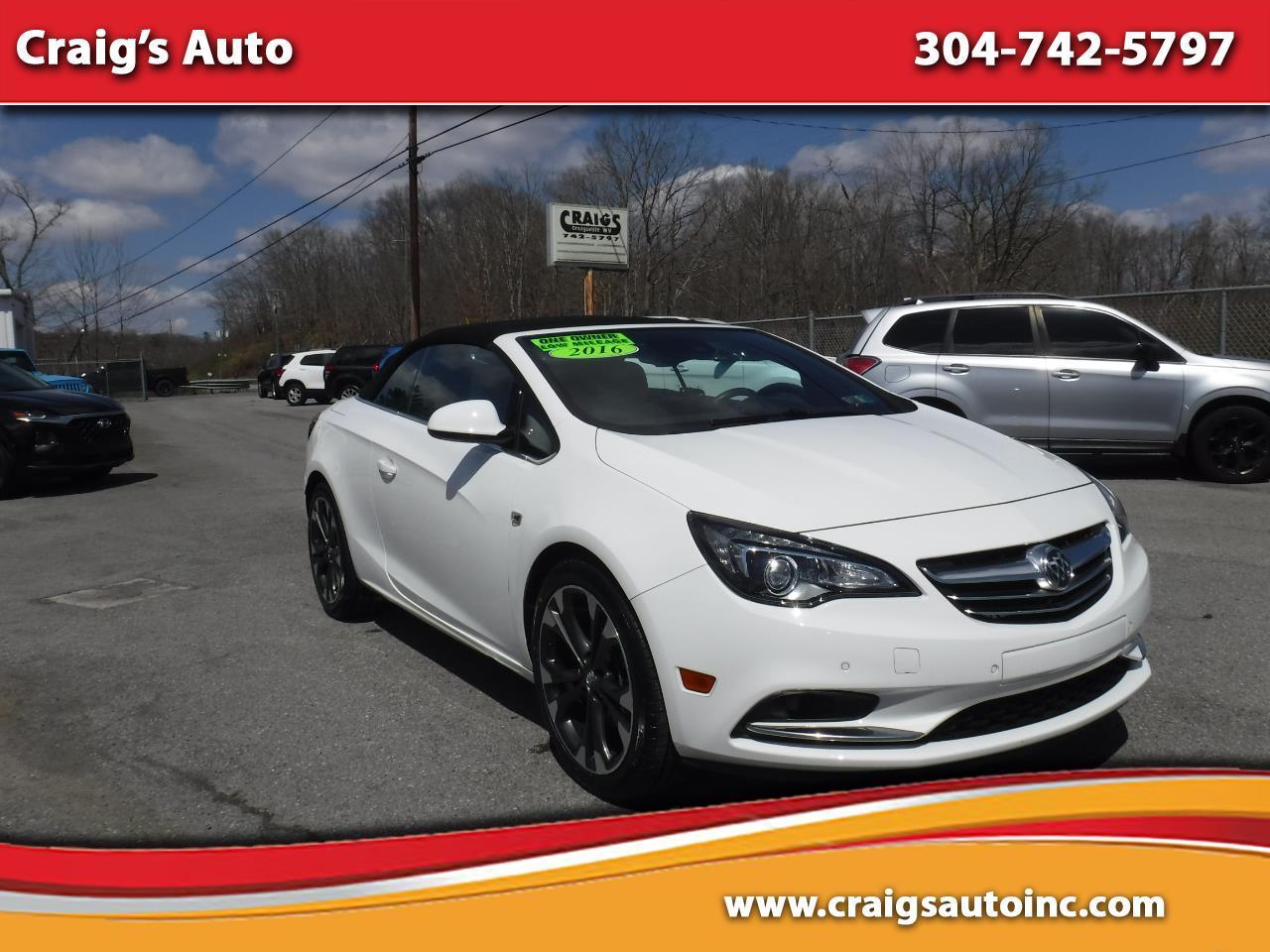 2016 Buick Cascada 2dr Conv Premium