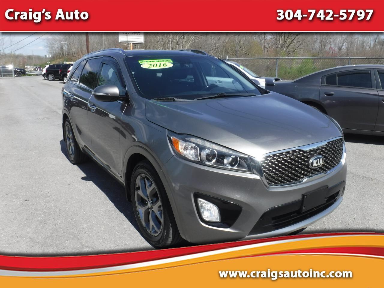 2016 Kia Sorento AWD 4dr 3.3L SX