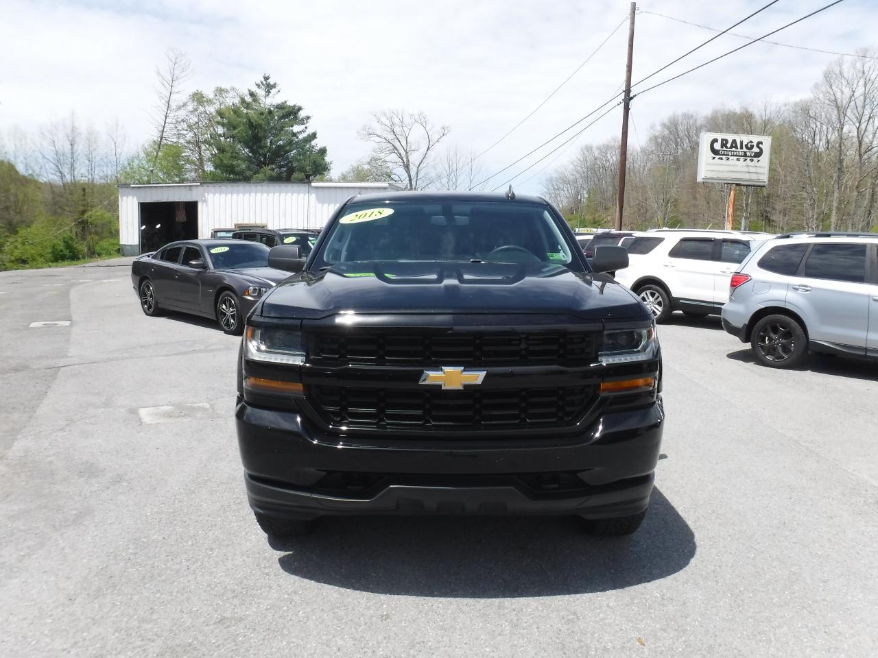 Chevrolet Silverado 1500 4WD Crew Cab 143.5" Custom 2018