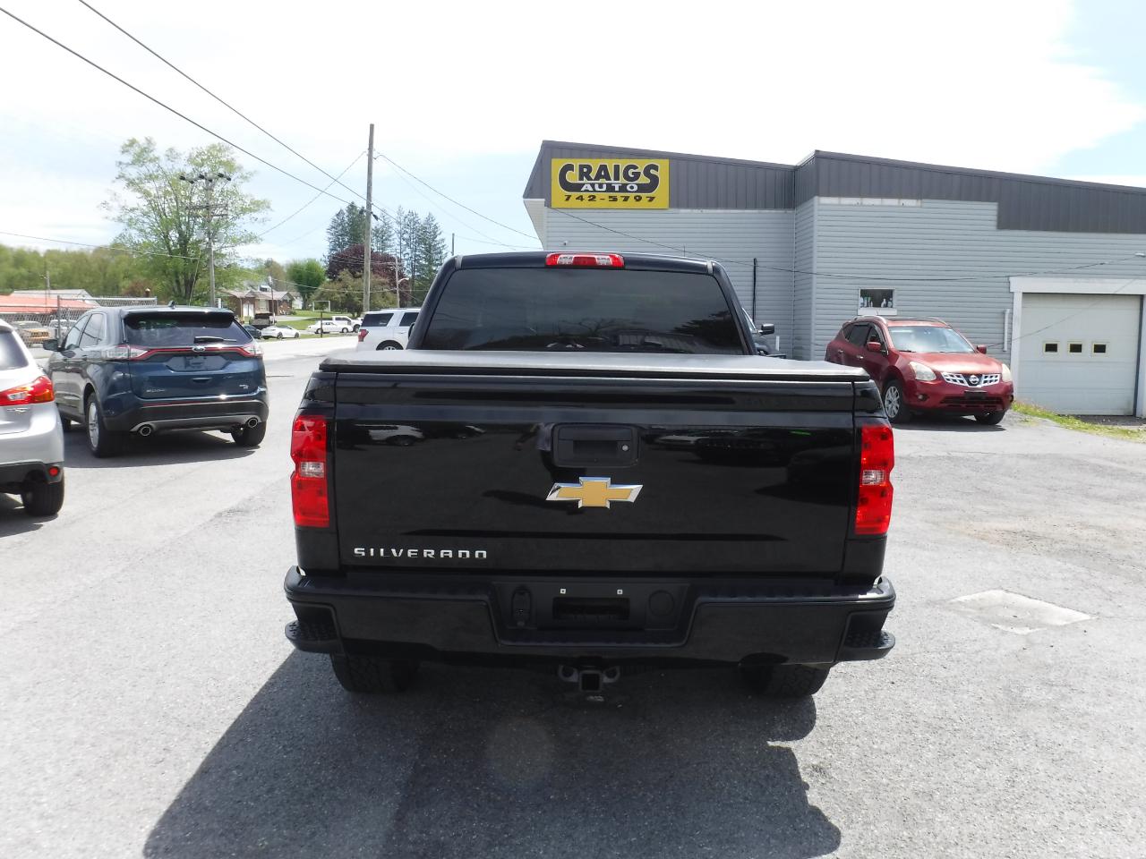 Chevrolet Silverado 1500 4WD Crew Cab 143.5" Custom 2018