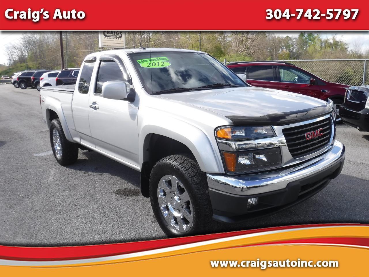 2012 GMC Canyon 4WD Ext Cab SLE2