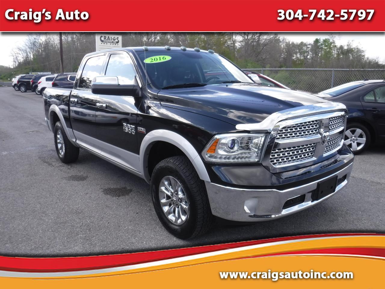 RAM 1500 4WD Crew Cab 140.5" Laramie 2016