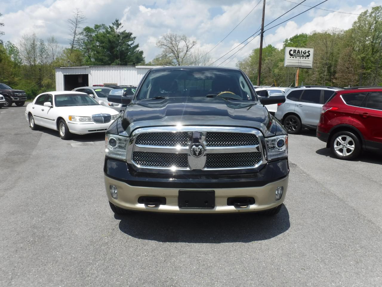 RAM 1500 4WD Crew Cab 140.5" Laramie Longhorn Edition 2013