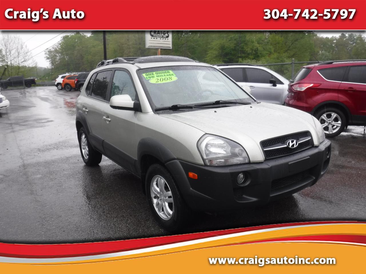 Hyundai Tucson 4WD 4dr V6 Auto Limited 2008