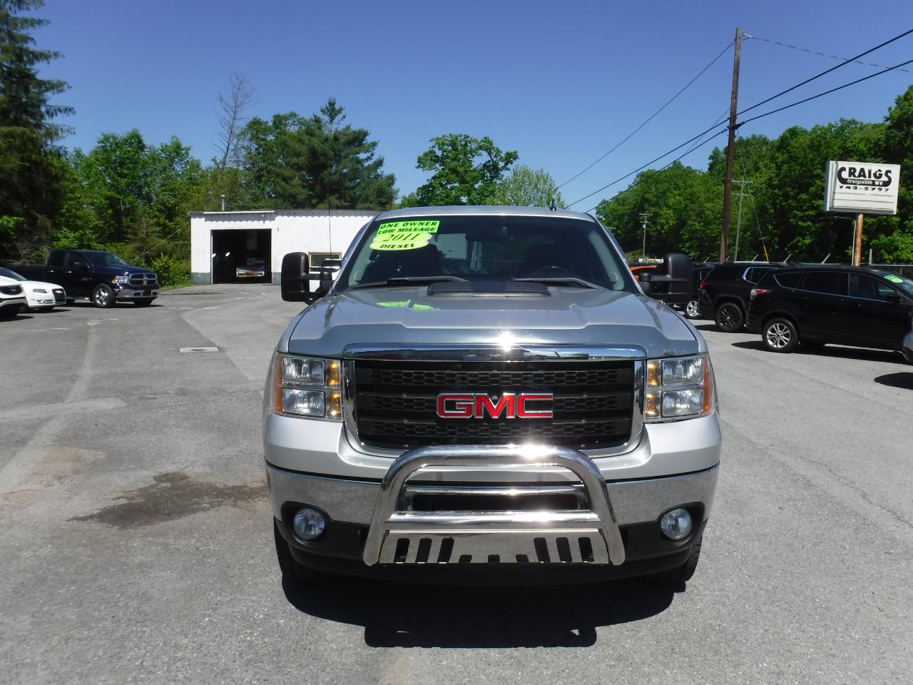 GMC Sierra 2500HD 4WD Crew Cab 153.7" SLE 2011