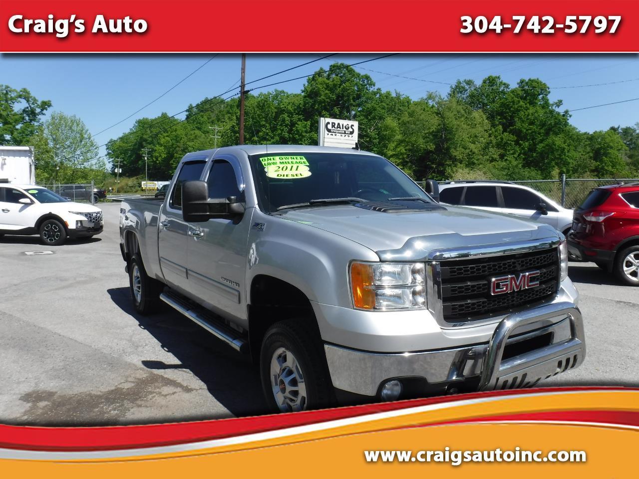 2011 GMC Sierra 2500HD 4WD Crew Cab 153.7" SLE