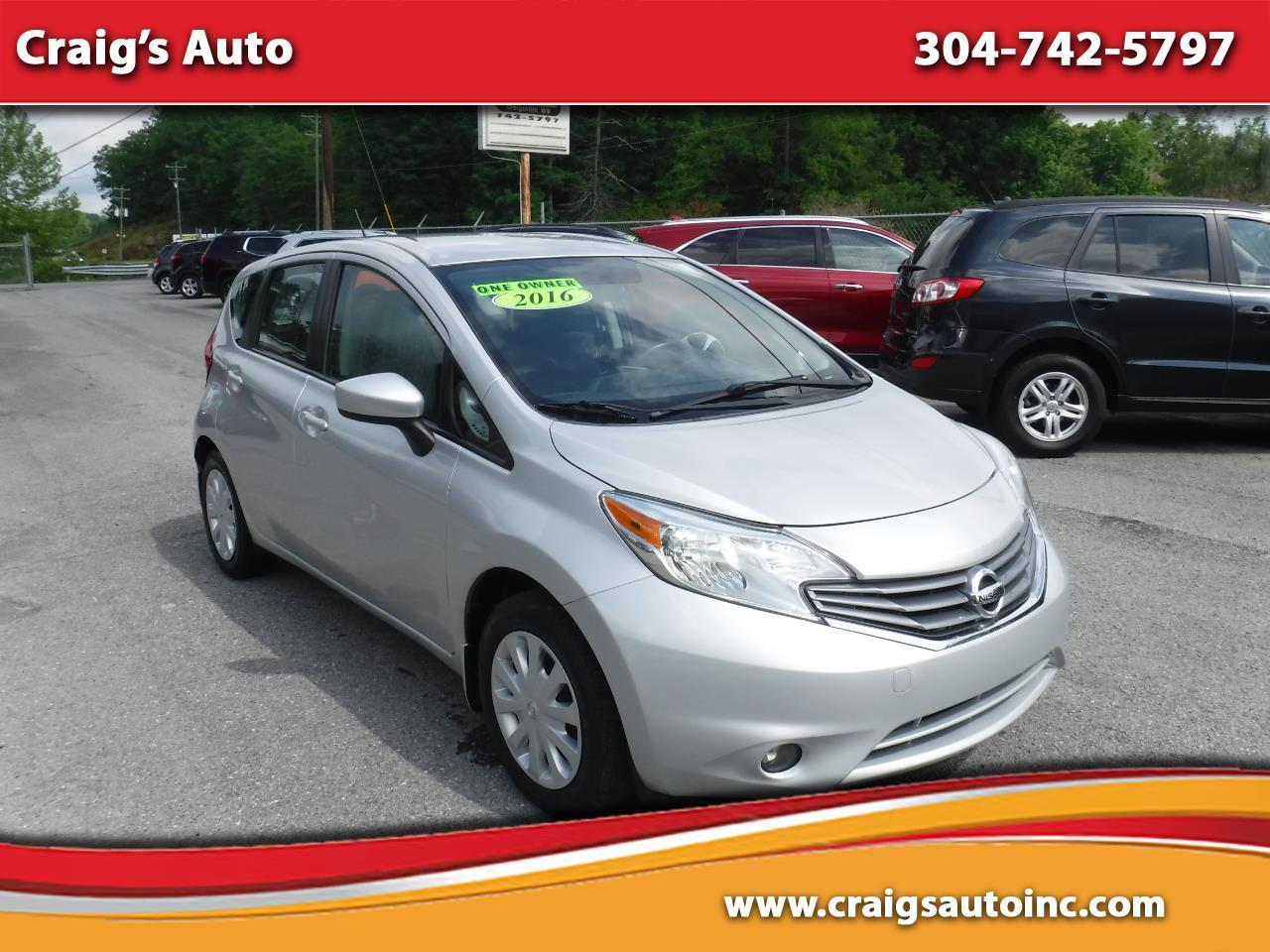 Nissan Versa Note 5dr HB CVT 1.6 SV 2016