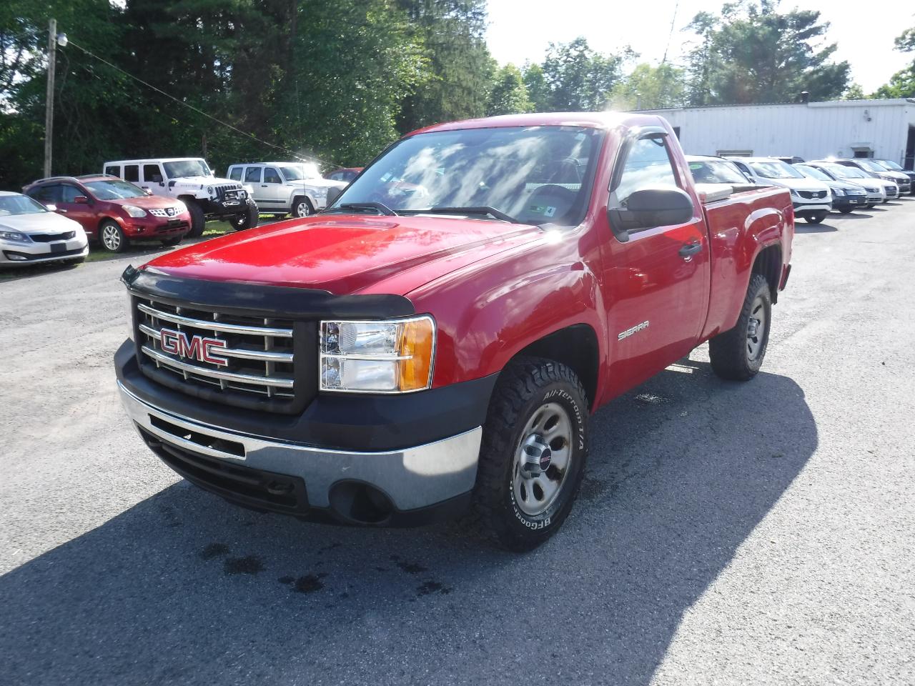 GMC Sierra 1500 4WD Reg Cab 119.0" Work Truck 2012