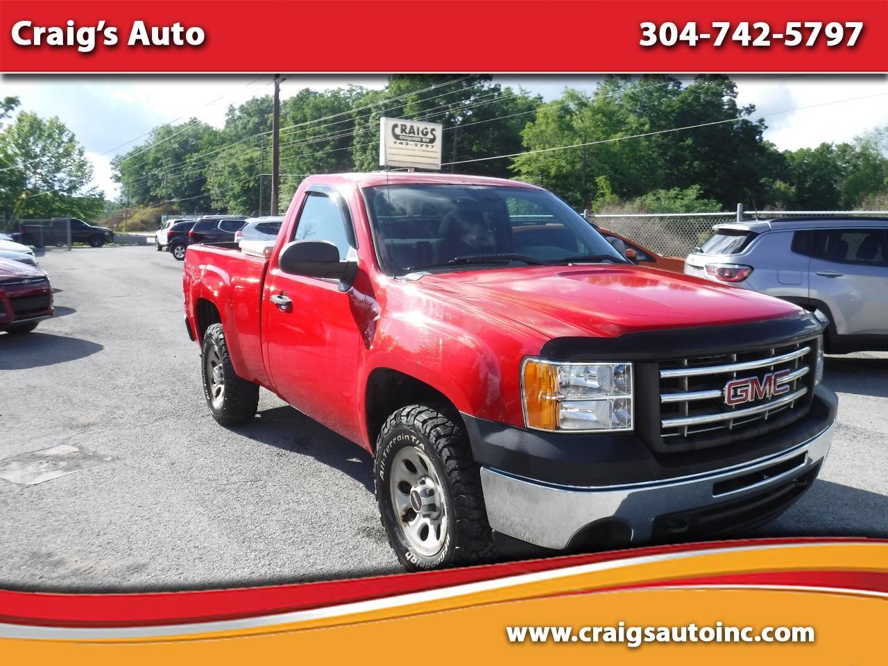 2012 GMC Sierra 1500 4WD Reg Cab 119.0" Work Truck