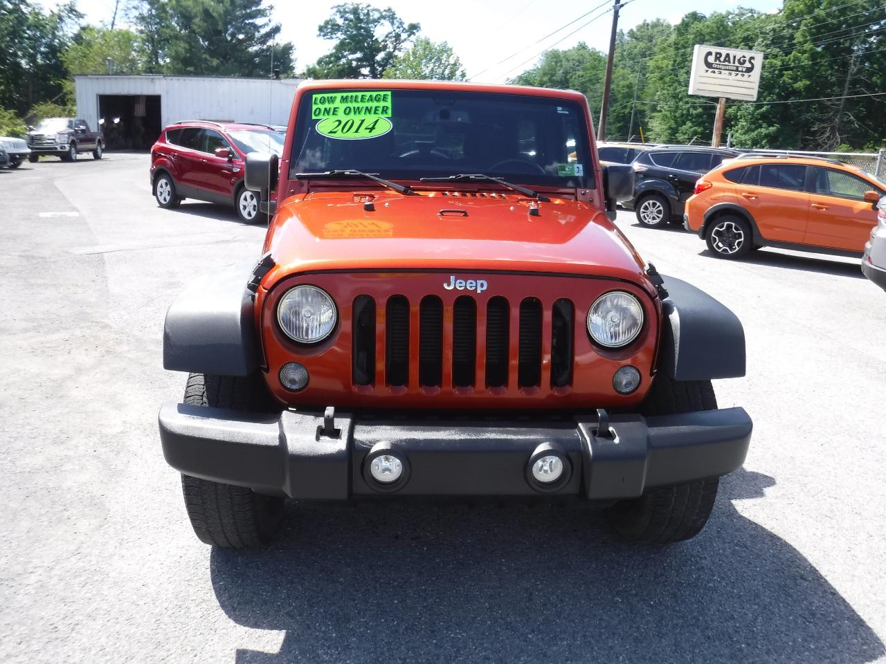 Jeep Wrangler Unlimited 4WD 4dr Sport 2014