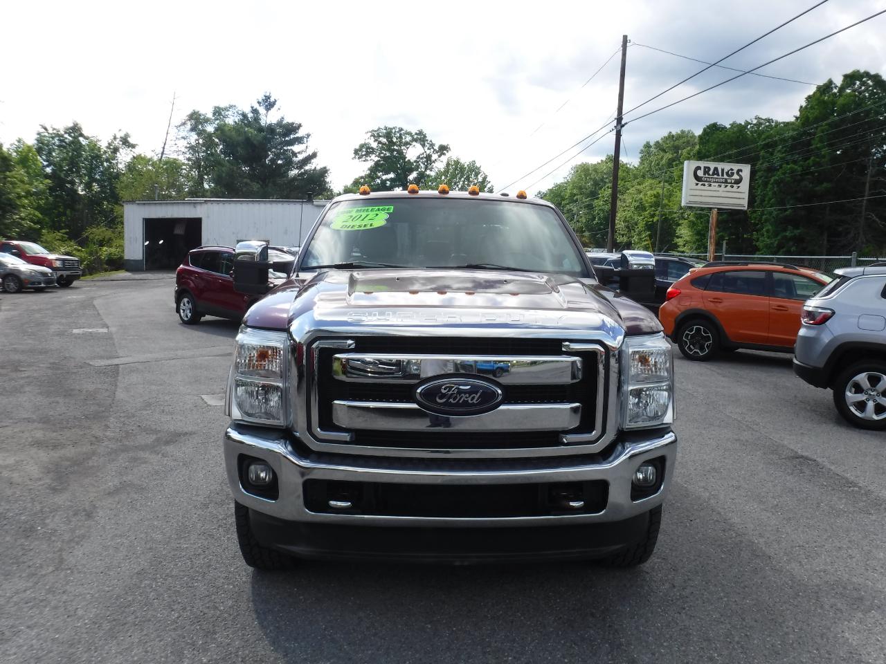 Ford Super Duty F-250 SRW 4WD Crew Cab 156" Lariat 2012