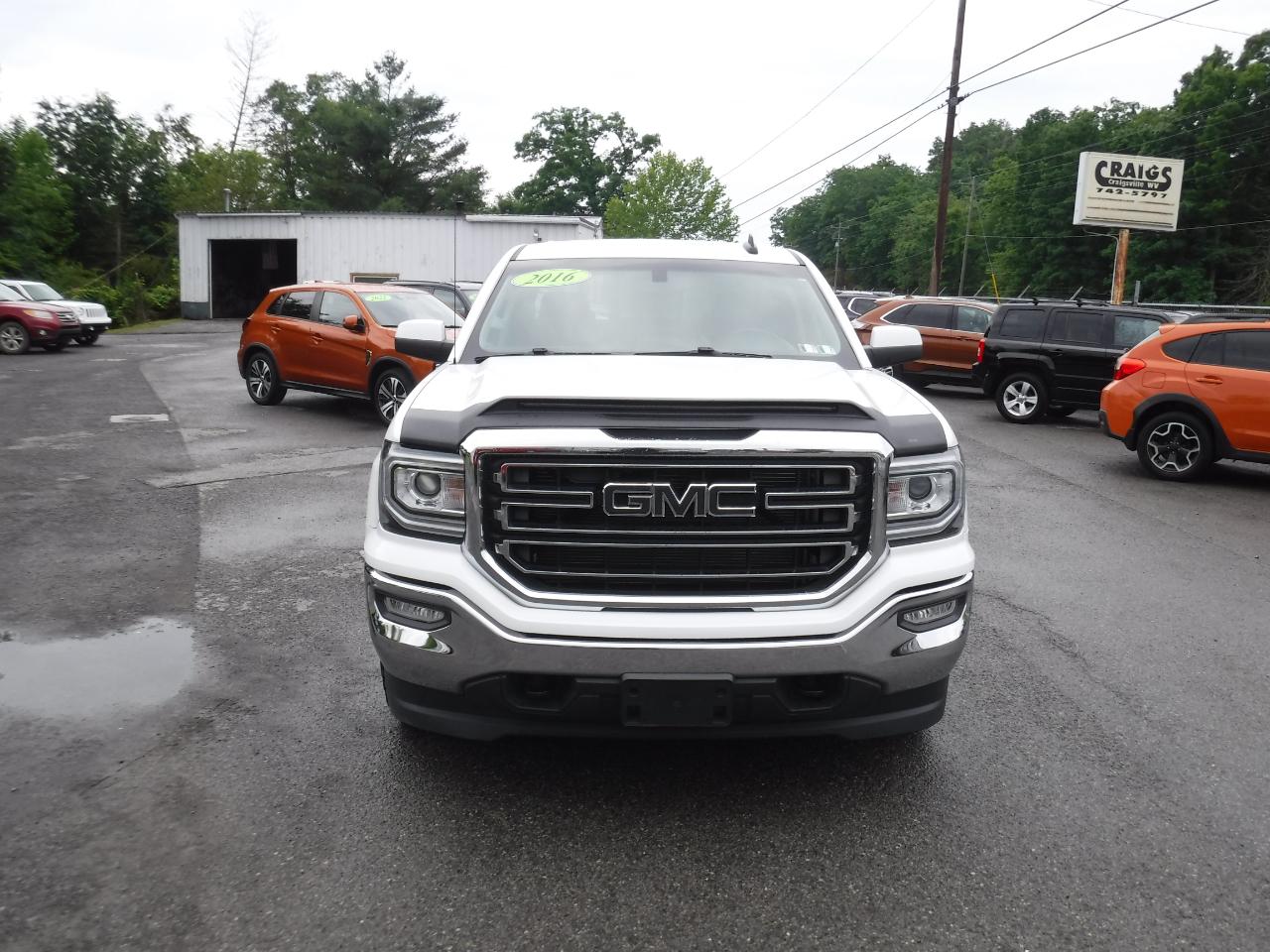 GMC Sierra 1500 4WD Crew Cab 143.5" SLE 2016