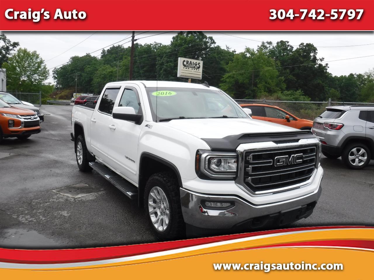 2016 GMC Sierra 1500 4WD Crew Cab 143.5" SLE