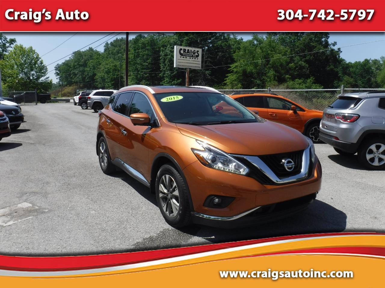 2015 Nissan Murano AWD 4dr SL
