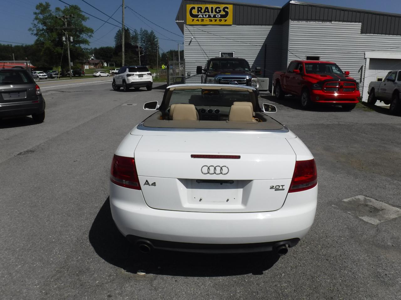 Audi A4 2dr Cabriolet Auto 2.0T quattro 2008