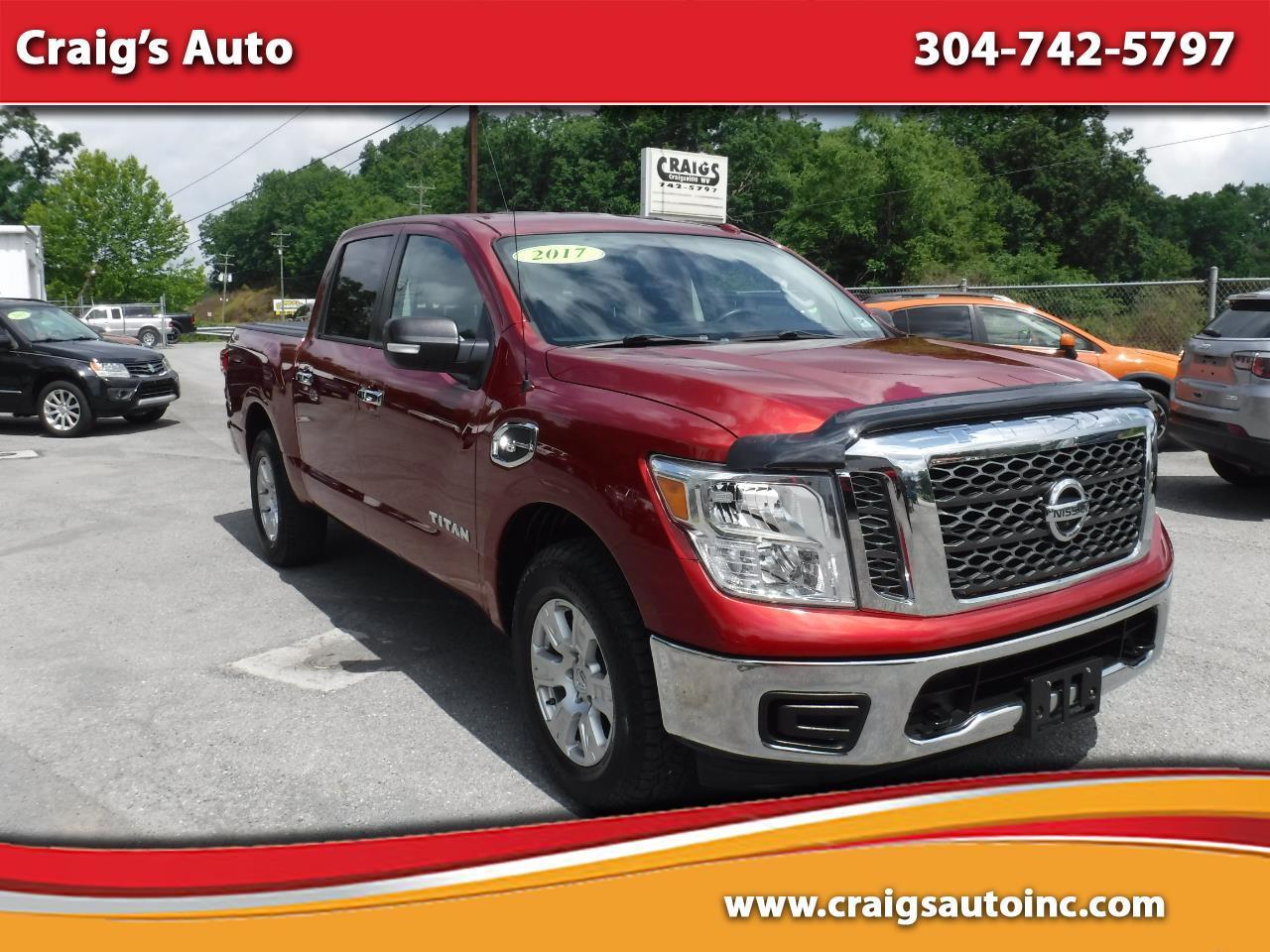 2017 Nissan Titan 4x4 Crew Cab SV