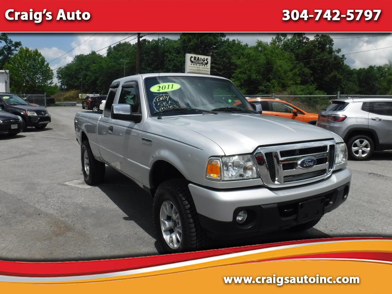 2011 Ford Ranger 4WD 4dr SuperCab 126" Sport