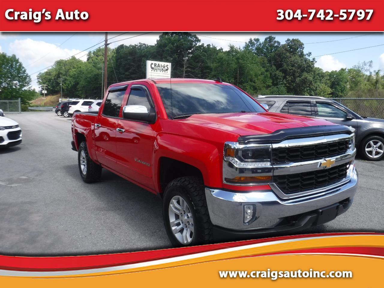 Chevrolet Silverado 1500 4WD Crew Cab 143.5" LT w/1LT 2018