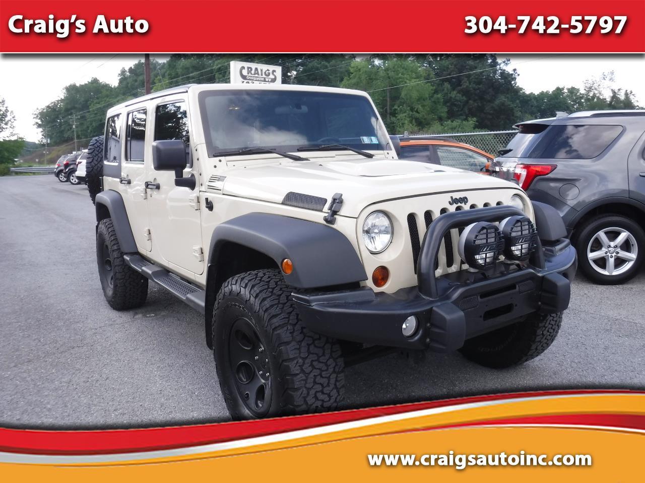 Jeep Wrangler Unlimited 4WD 4dr Rubicon 2012