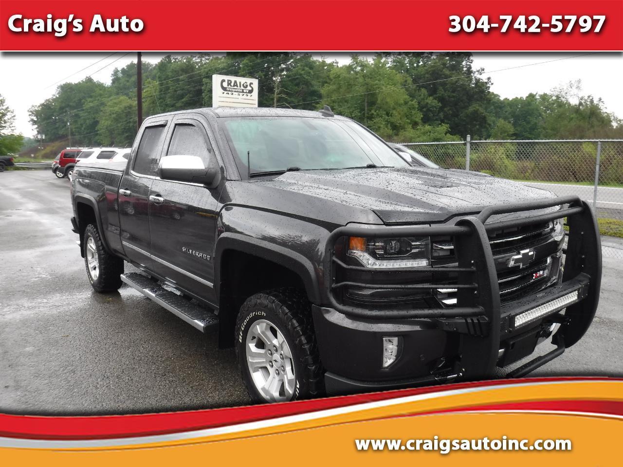 2016 Chevrolet Silverado 1500 4WD Double Cab 143.5" LTZ w/2LZ