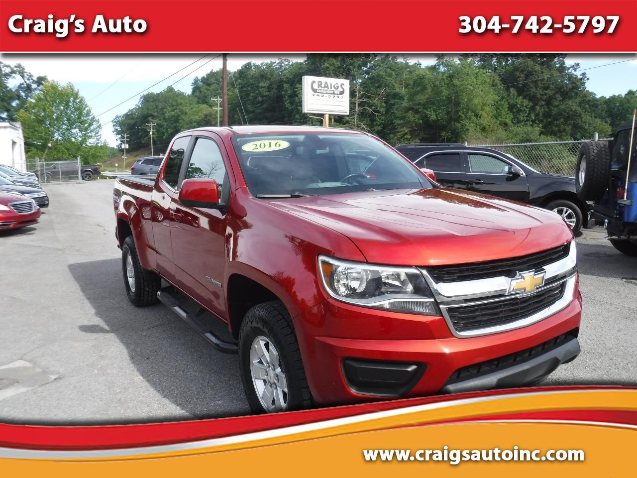 2016 Chevrolet Colorado 2WD Ext Cab 128.3" WT