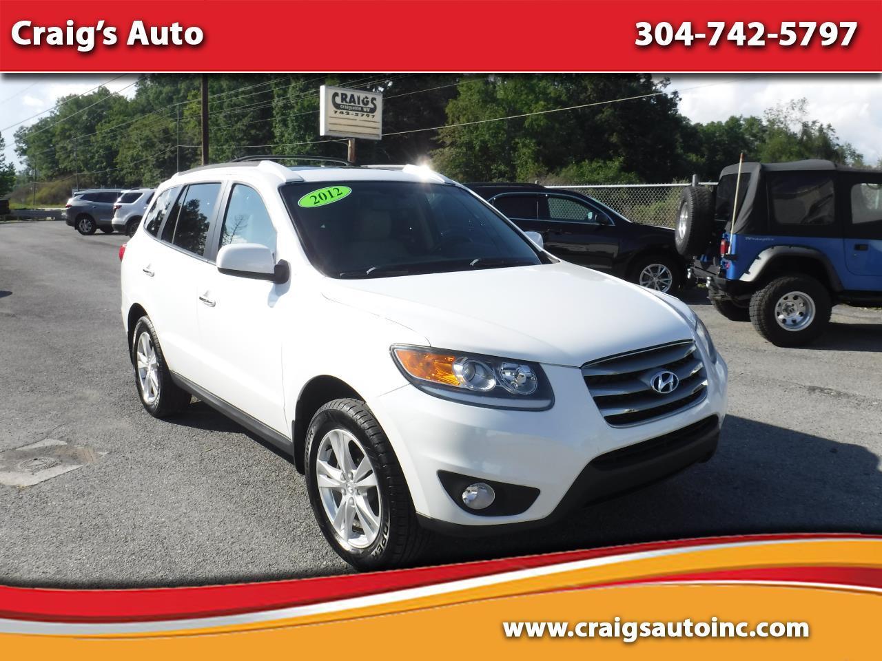 Hyundai Santa Fe AWD 4dr V6 Limited 2012