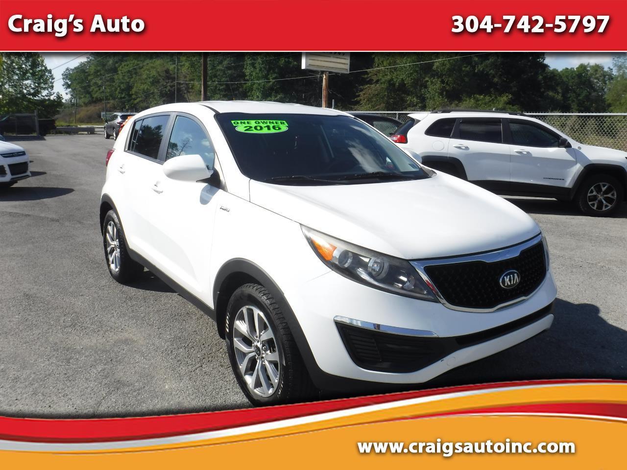 2016 Kia Sportage AWD 4dr LX