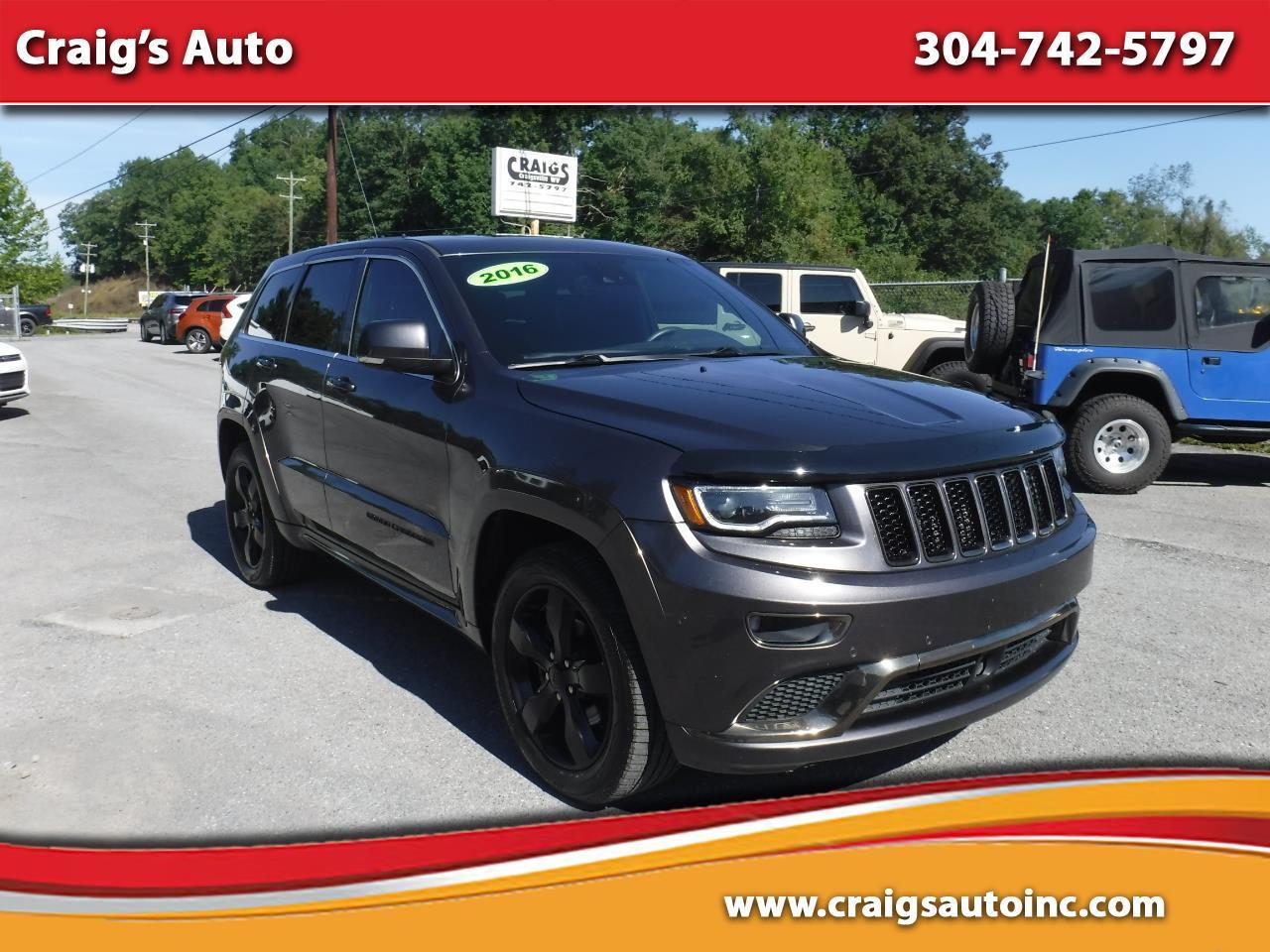 2016 Jeep Grand Cherokee 4WD 4dr High Altitude