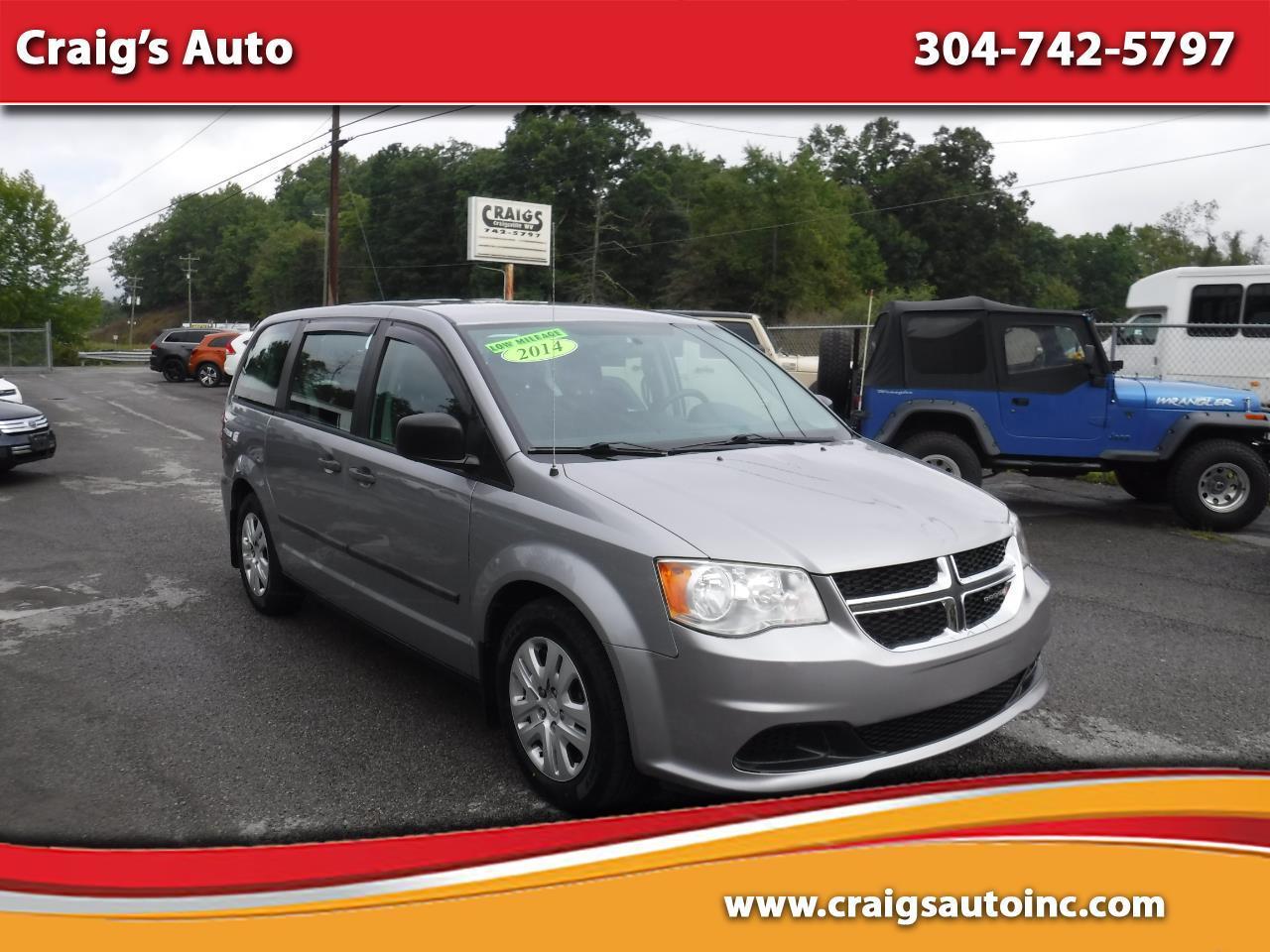2014 Dodge Grand Caravan 4dr Wgn American Value Pkg